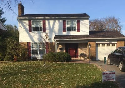 Home Improvements in Leslie Park – Vinyl Siding, Shutters, Door & Stone Work