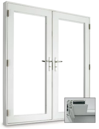 vinylbilt essex patio doors sliding swinging