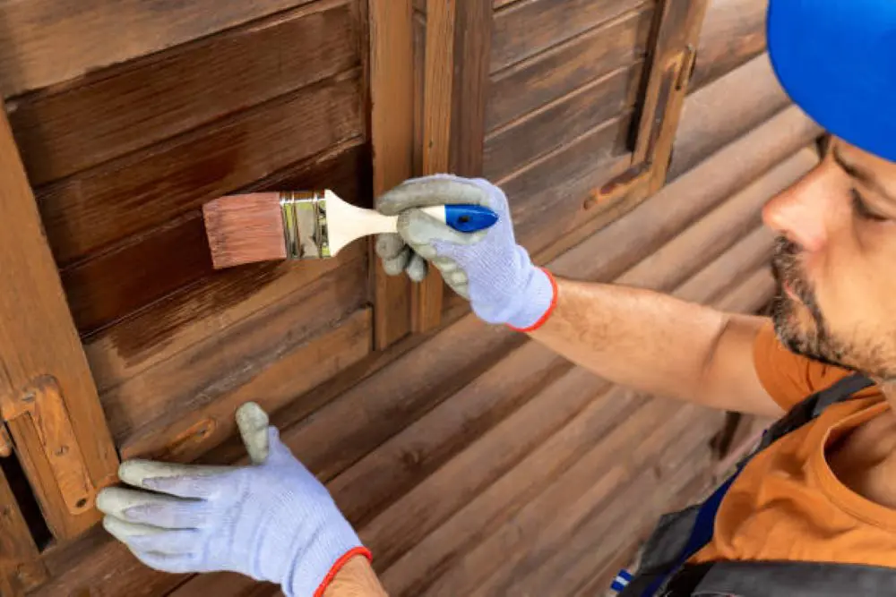 regular maintanance of siding paint and stain
